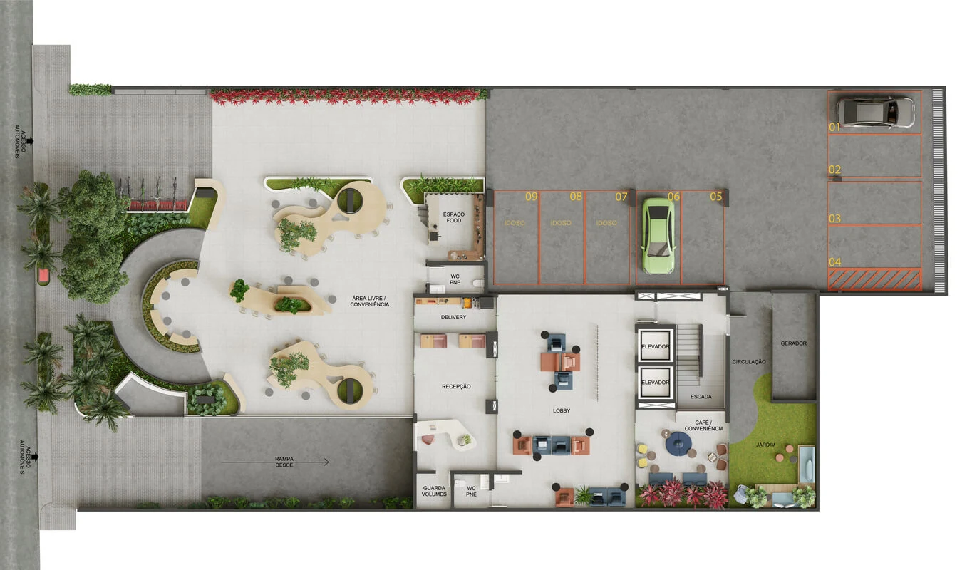 Planta do empreendimento