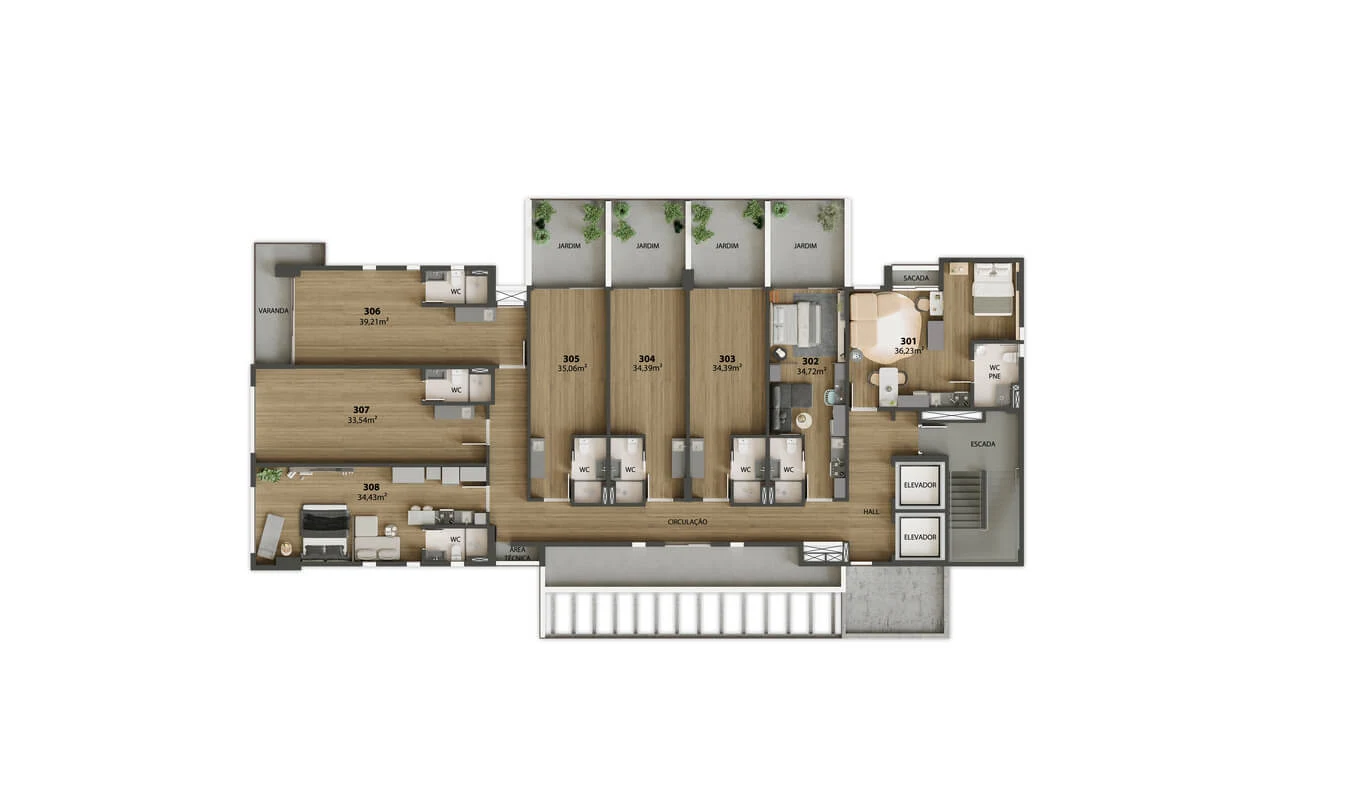 Planta do empreendimento