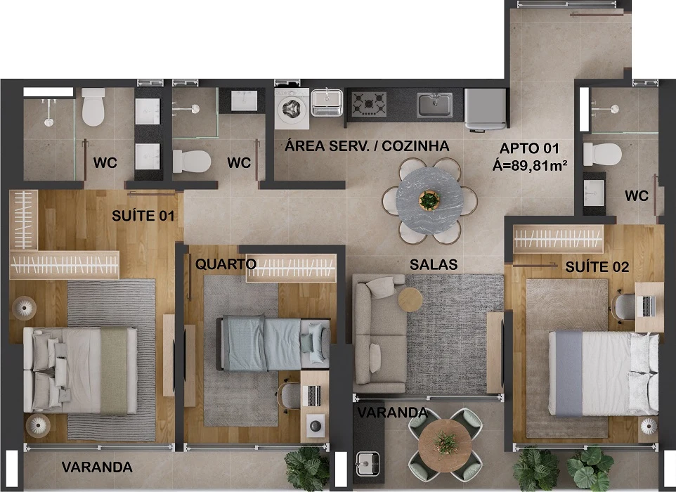 Planta do empreendimento
