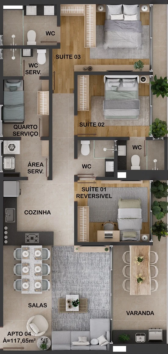 Planta do empreendimento