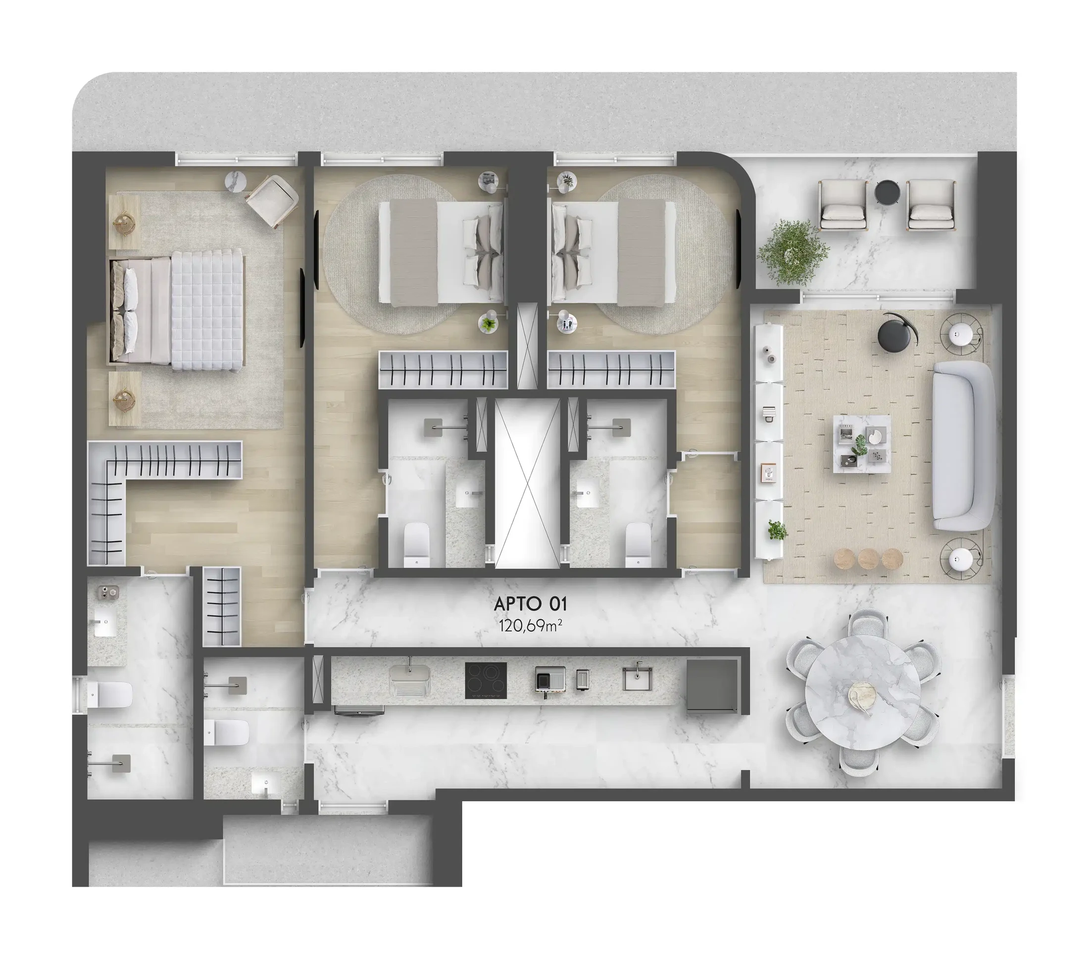 Planta do empreendimento