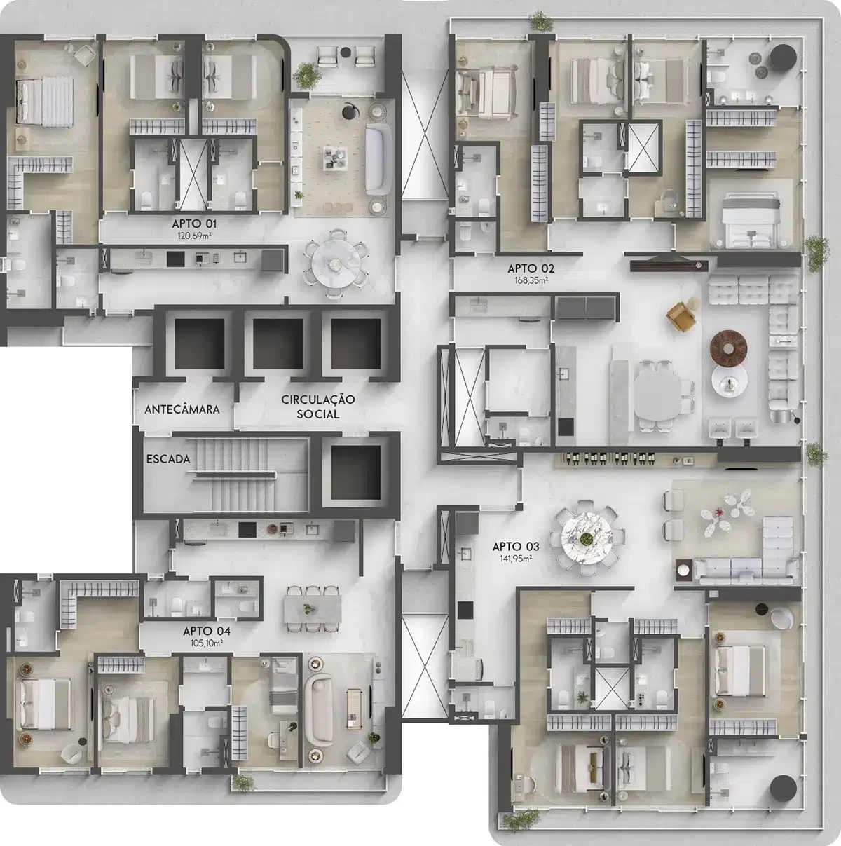 Planta do empreendimento