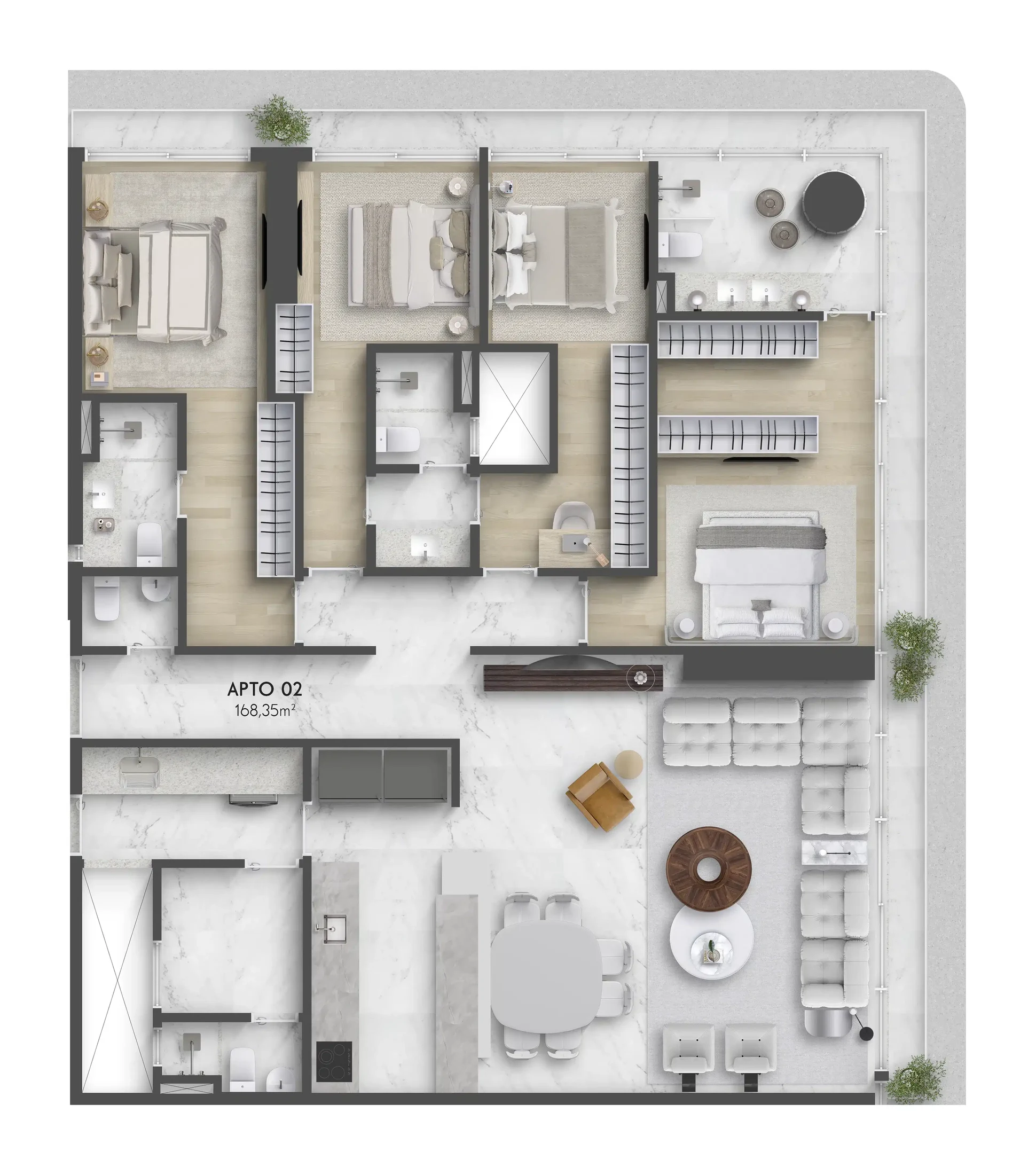 Planta do empreendimento