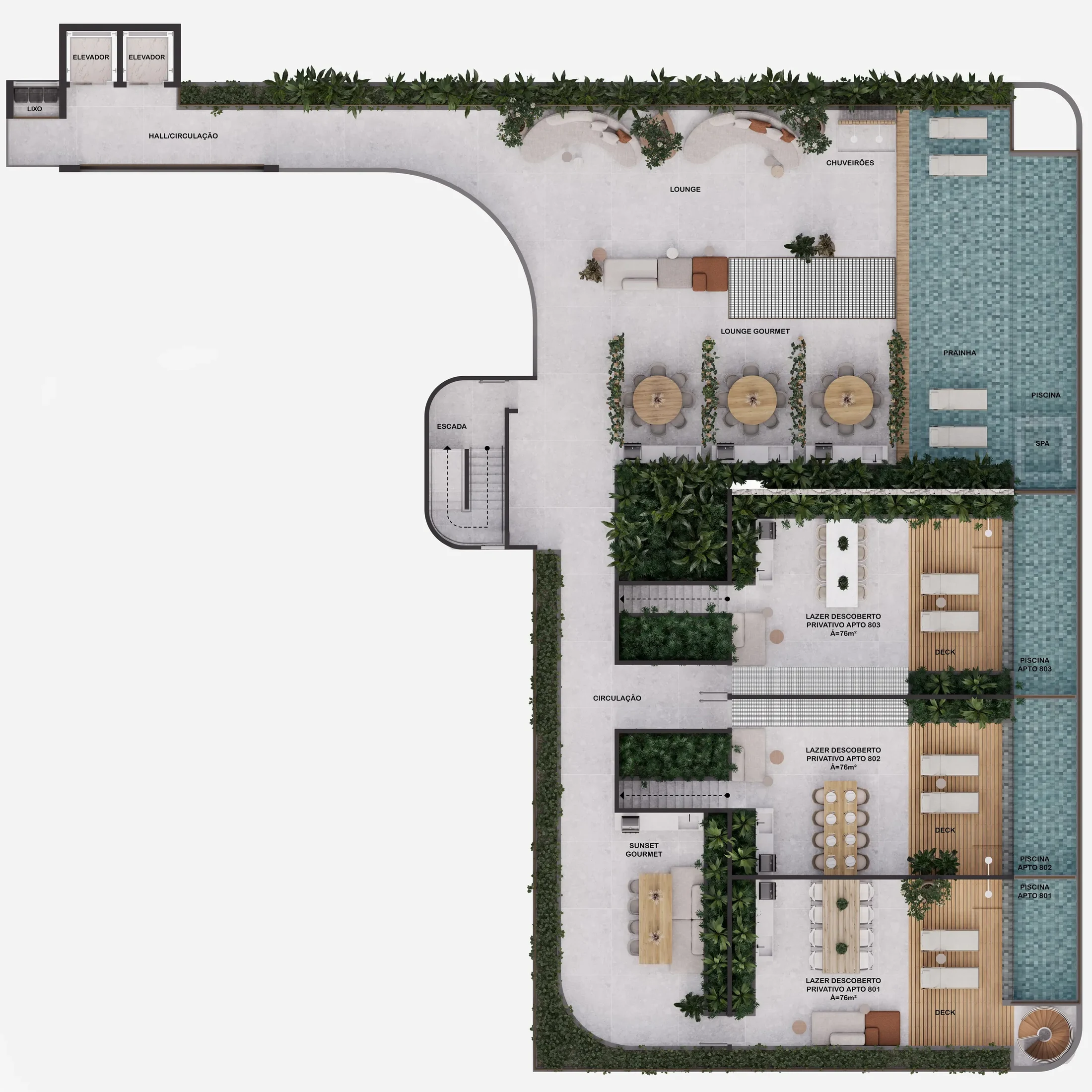 Planta do empreendimento