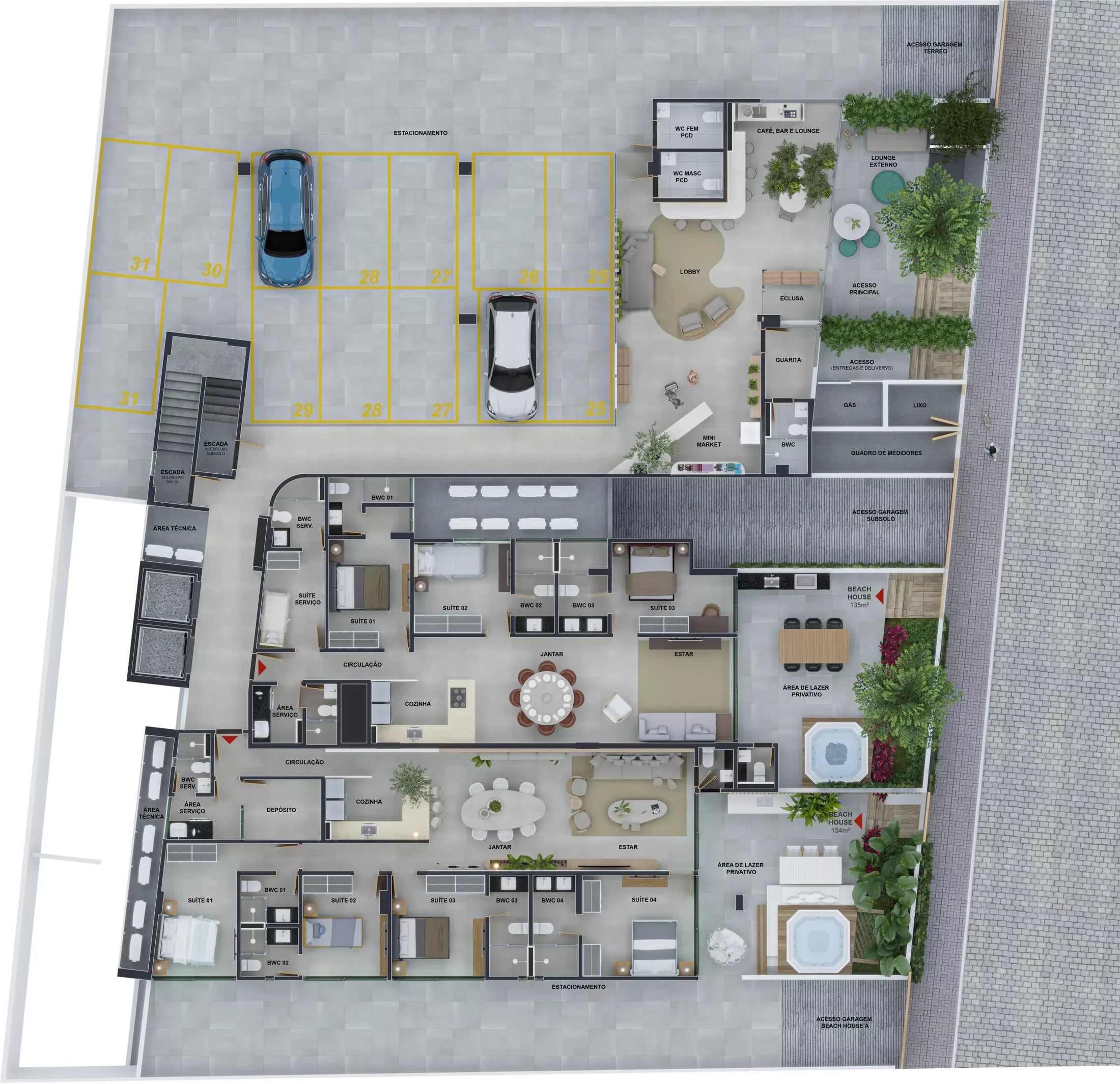 Planta do empreendimento