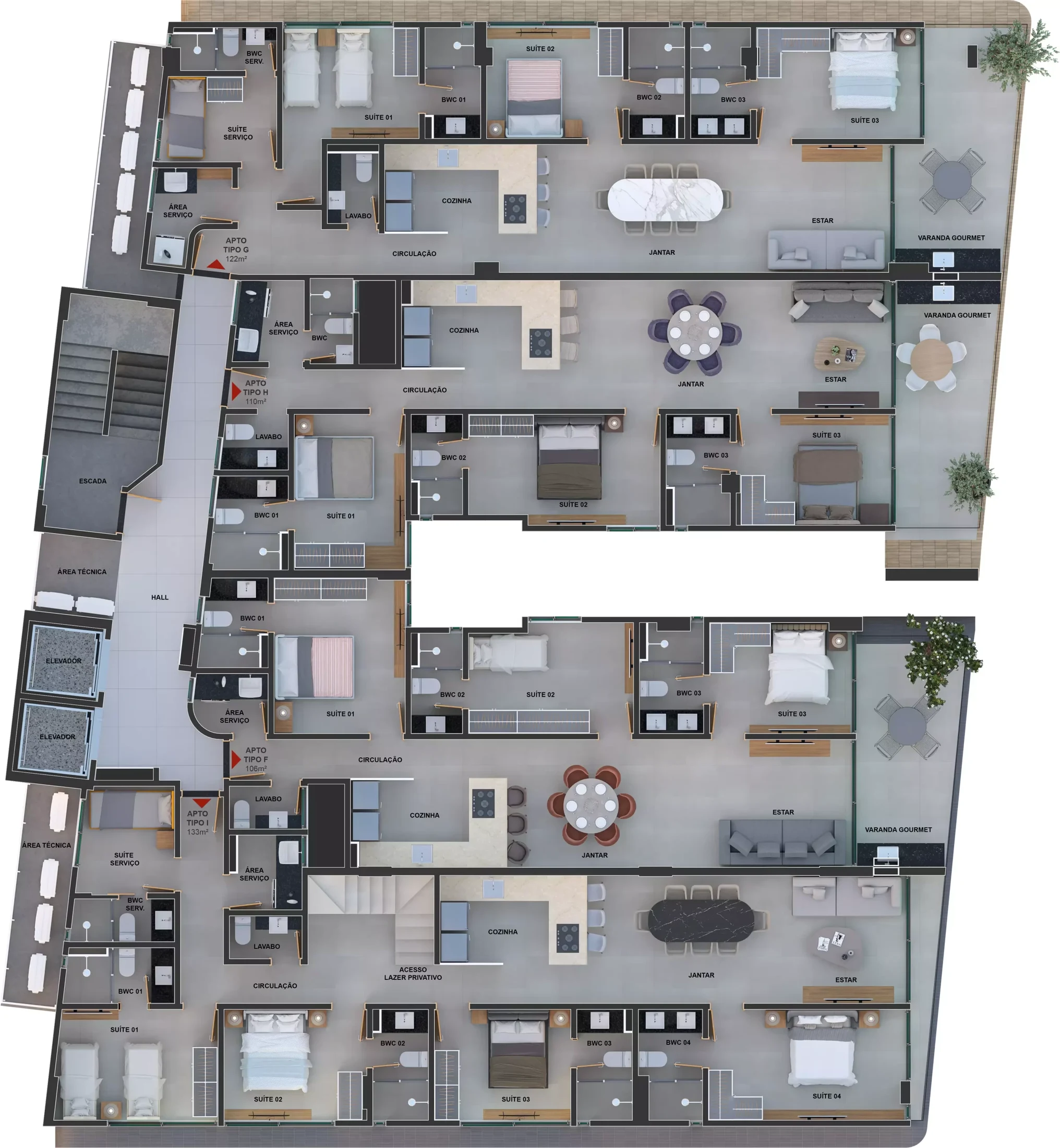 Planta do empreendimento