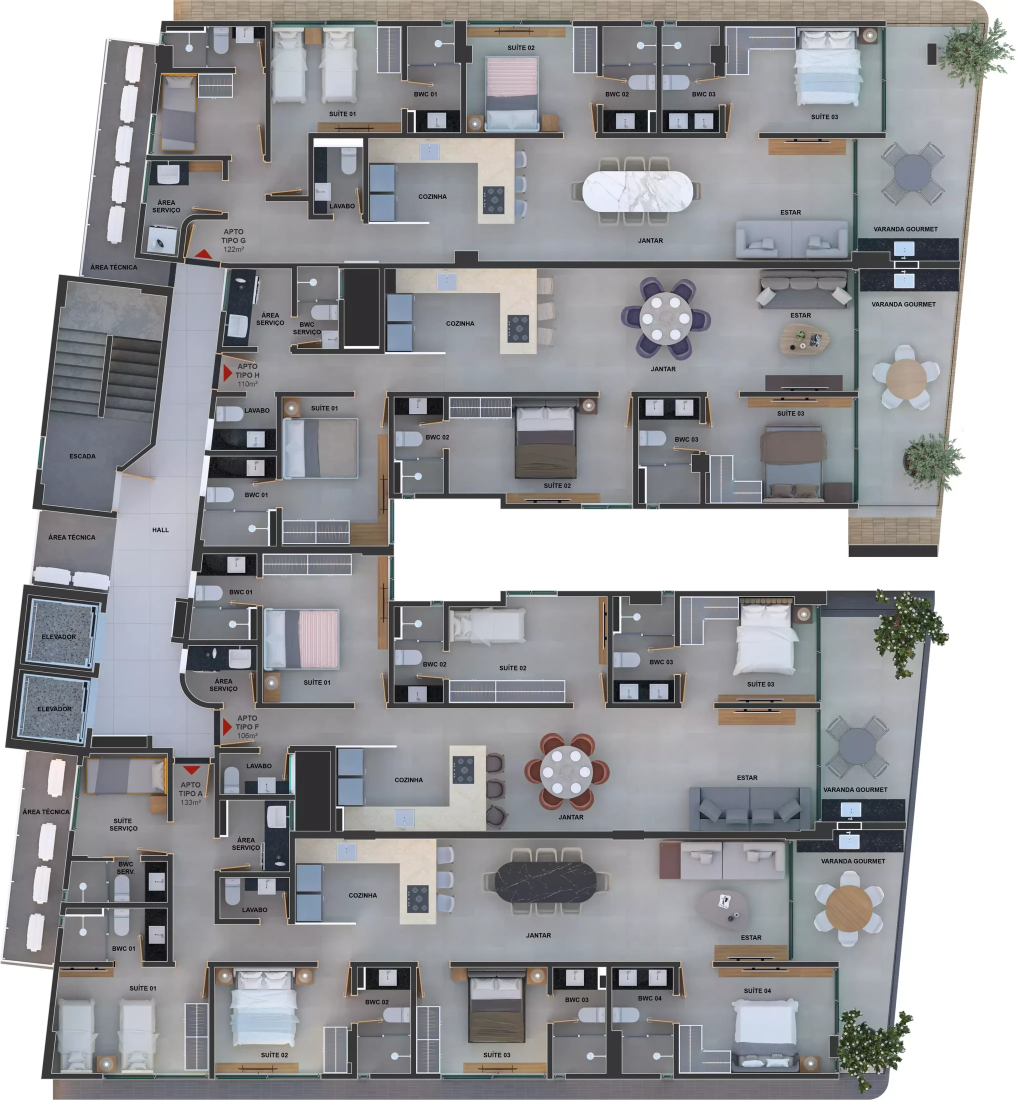Planta do empreendimento