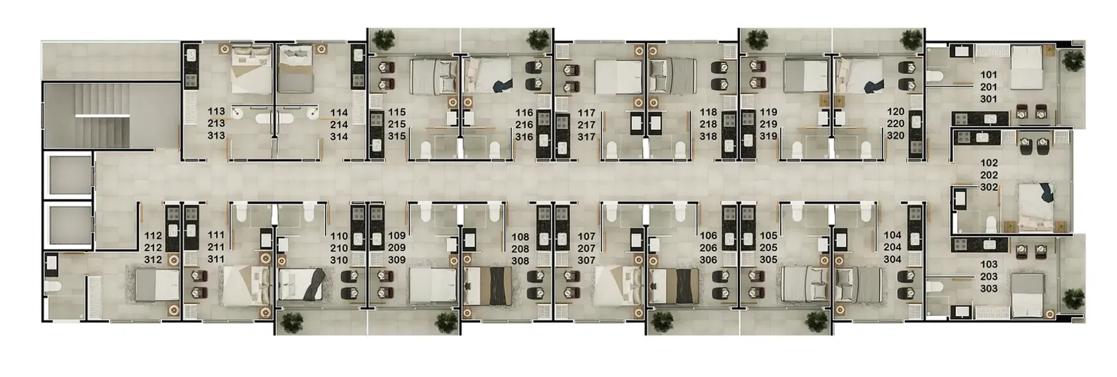 Planta do empreendimento