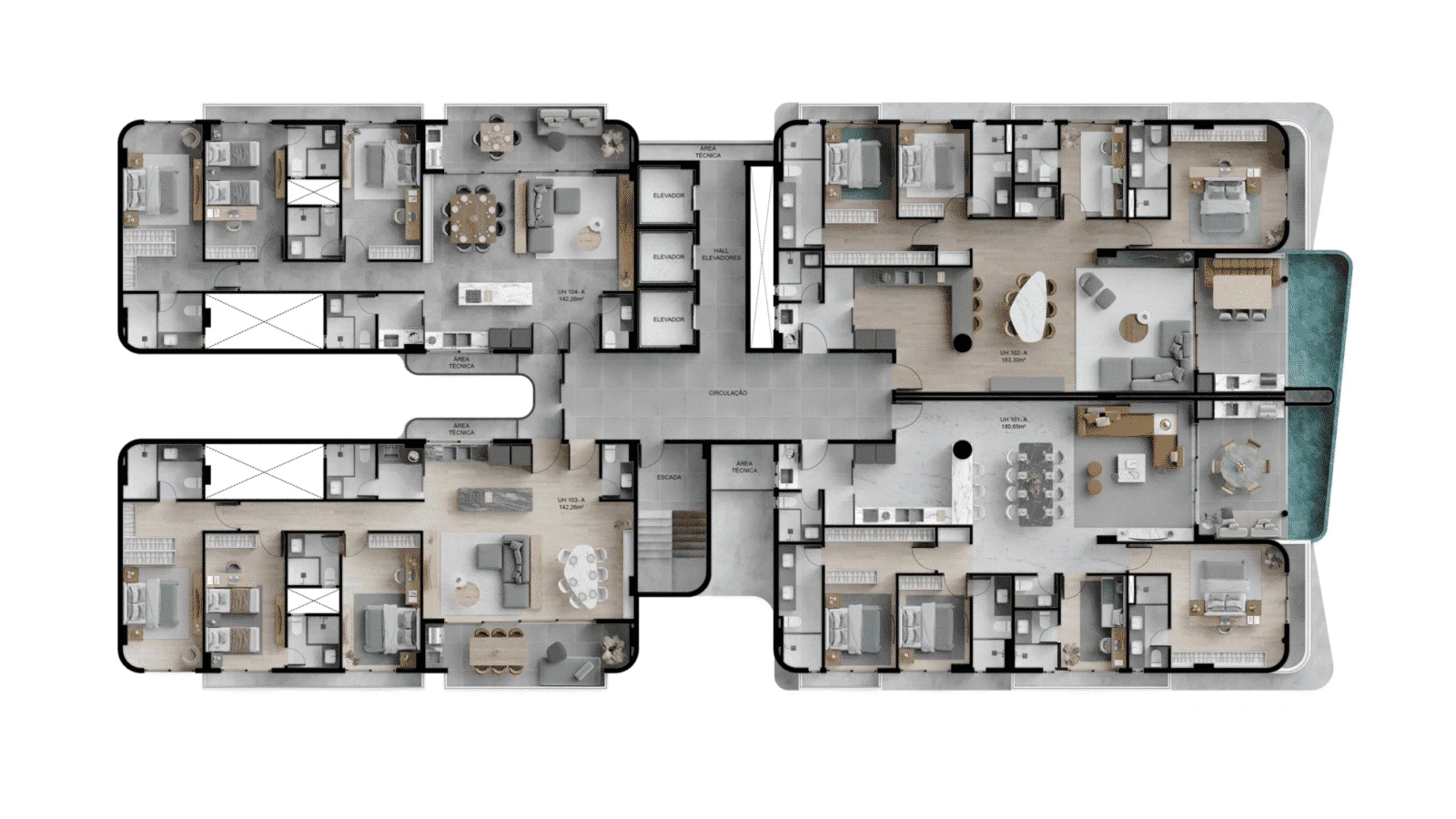 Planta do empreendimento