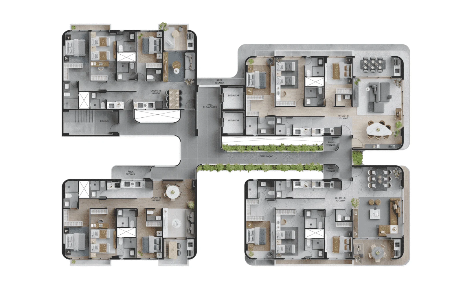 Planta do empreendimento