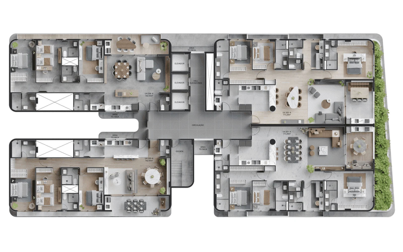 Planta do empreendimento