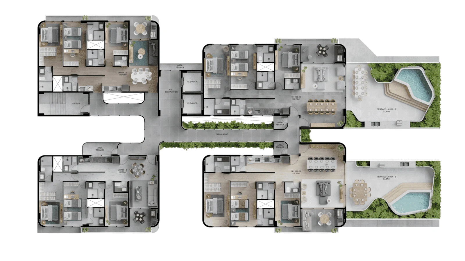 Planta do empreendimento