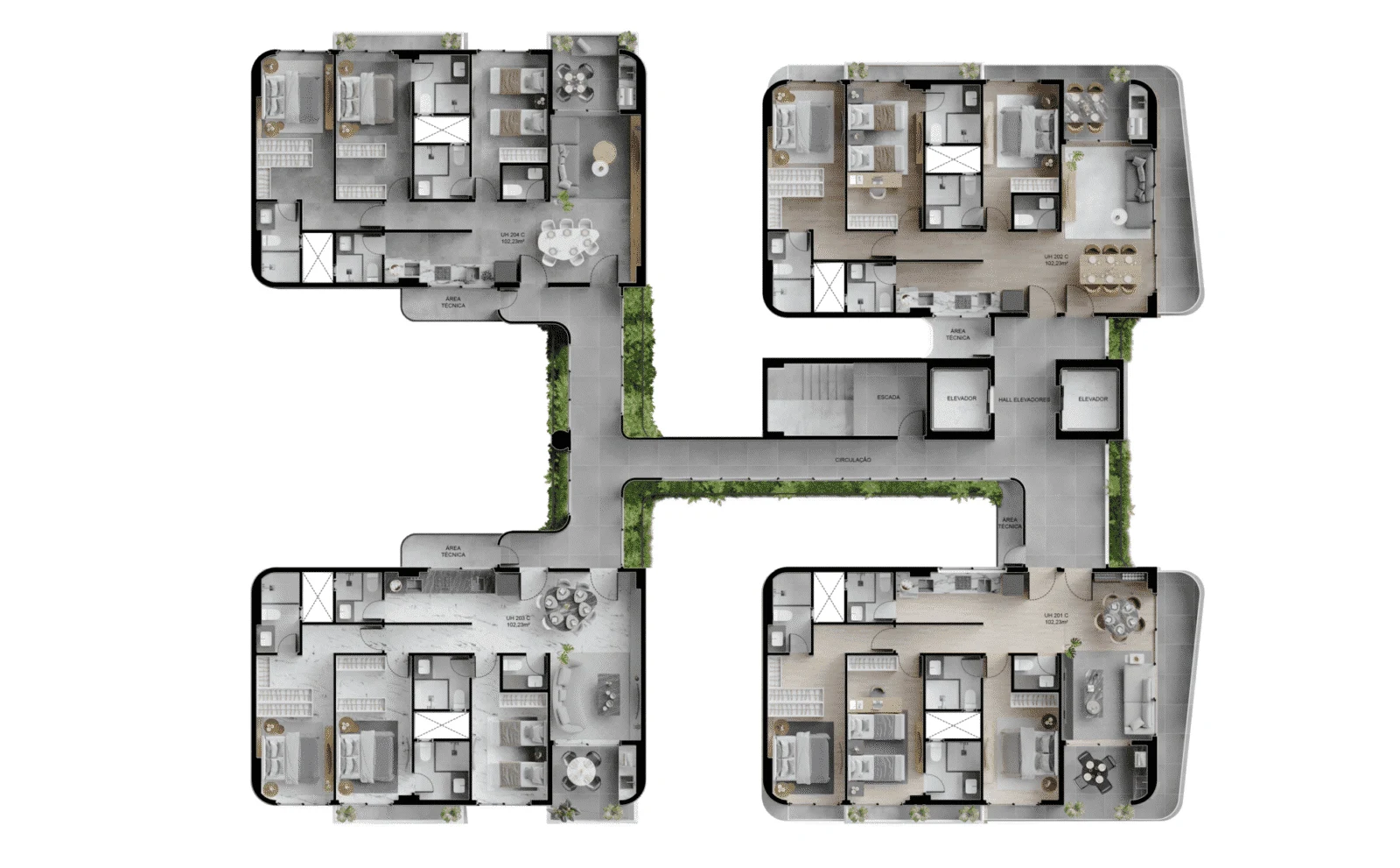 Planta do empreendimento