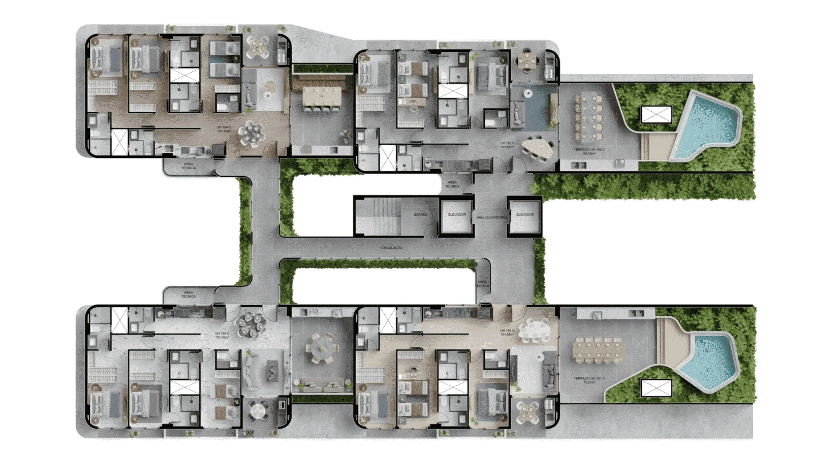 Planta do empreendimento