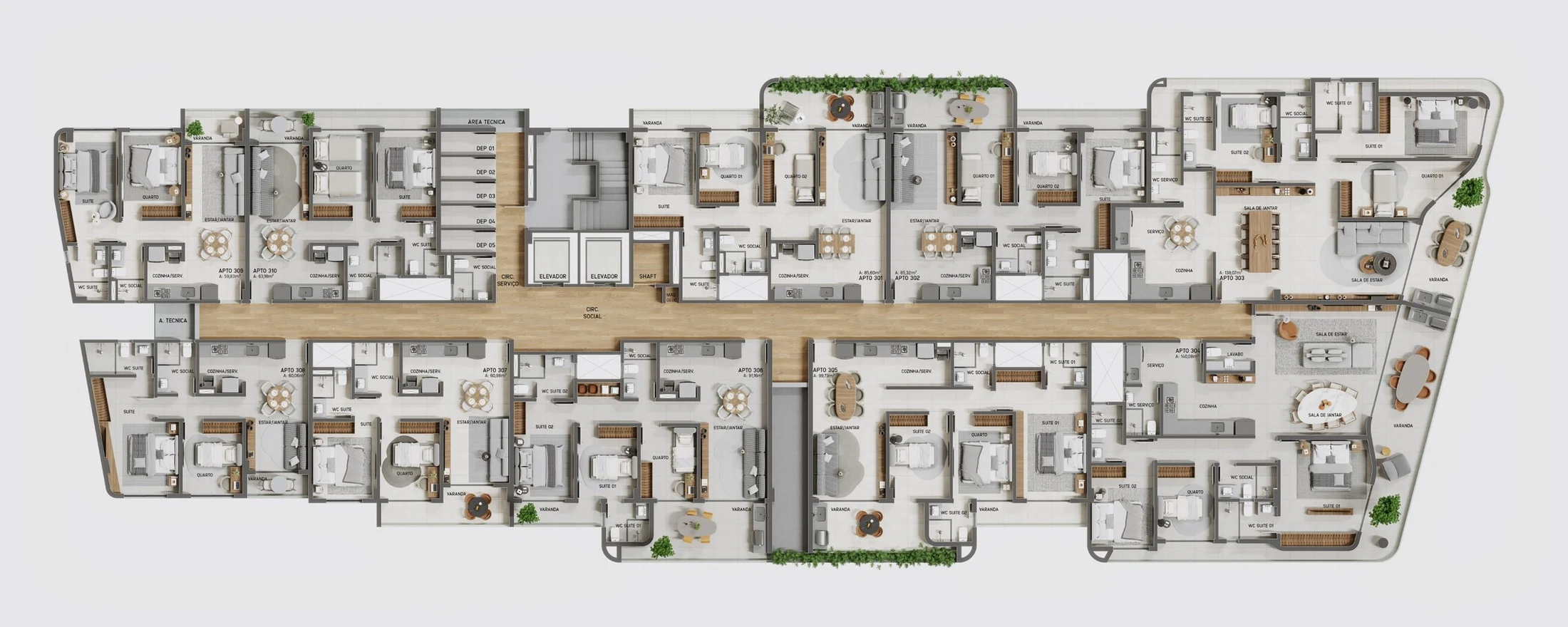 Planta do empreendimento