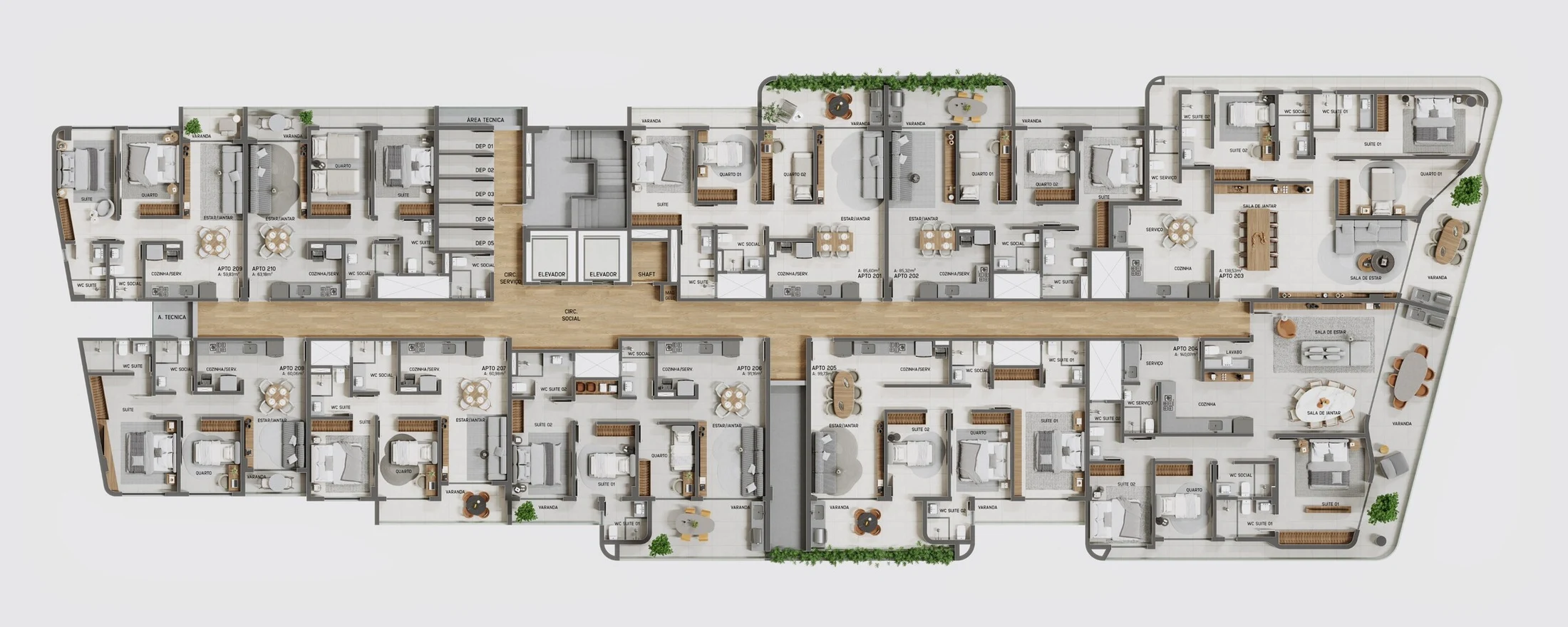 Planta do empreendimento