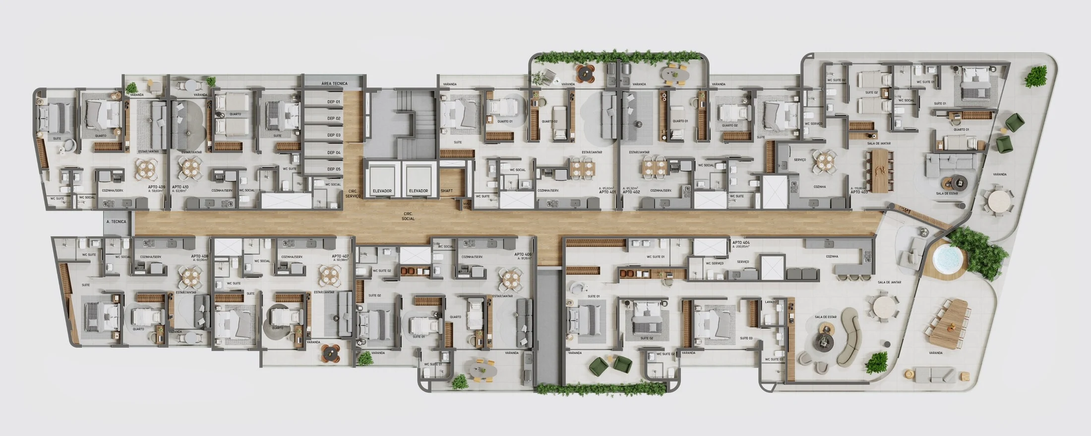 Planta do empreendimento