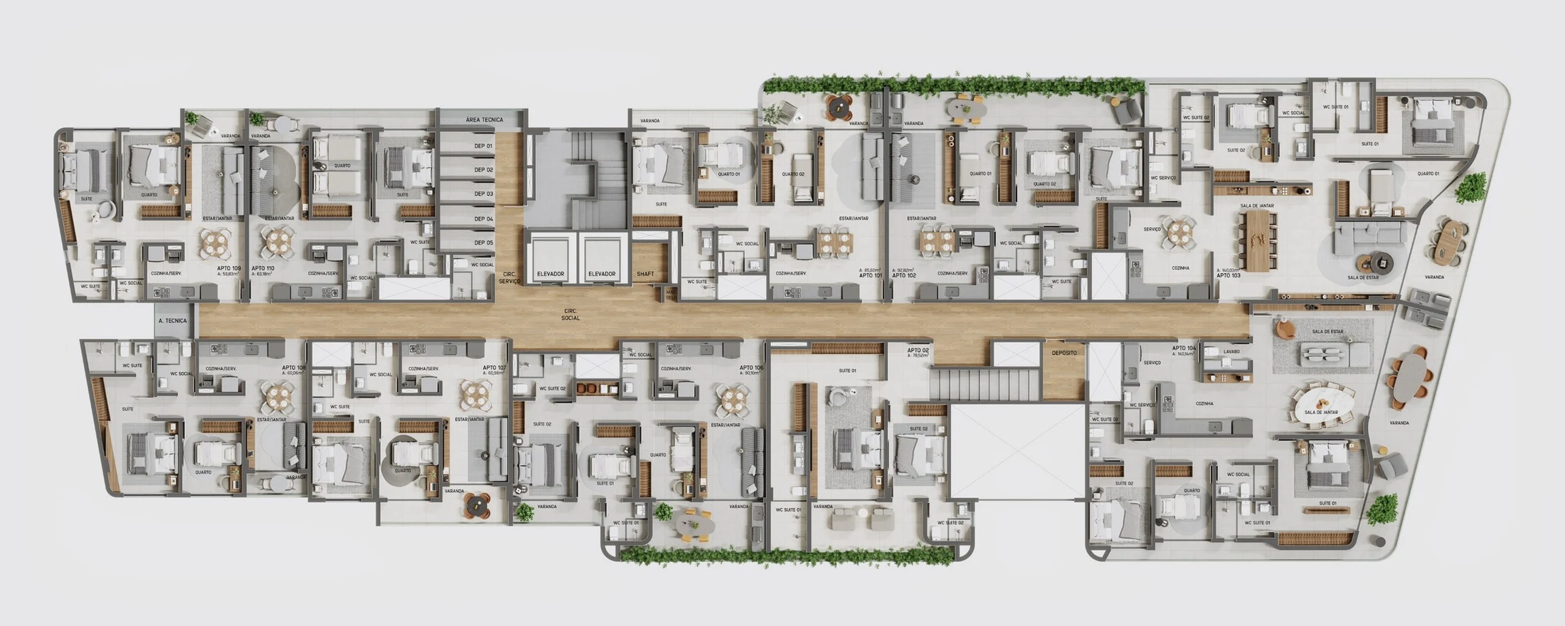 Planta do empreendimento