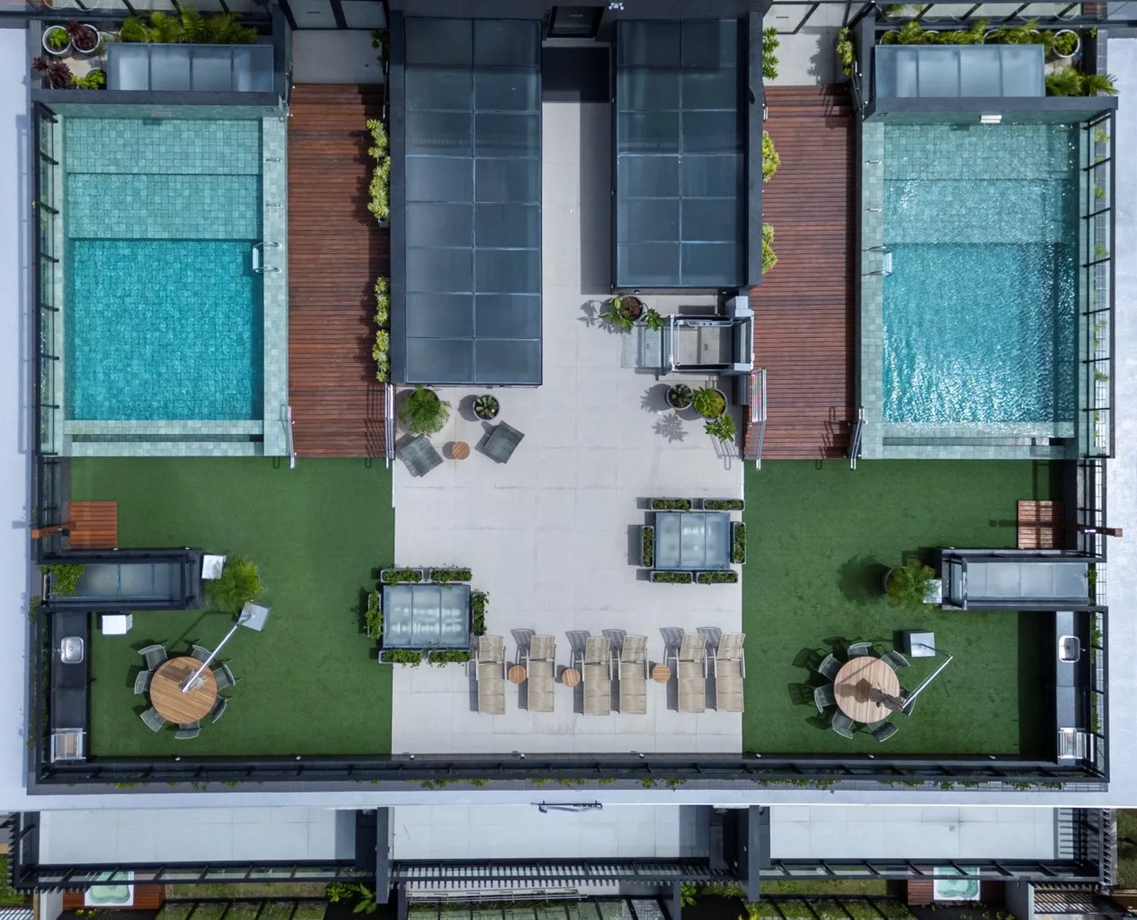 Planta do apartamento — referência Rooftop