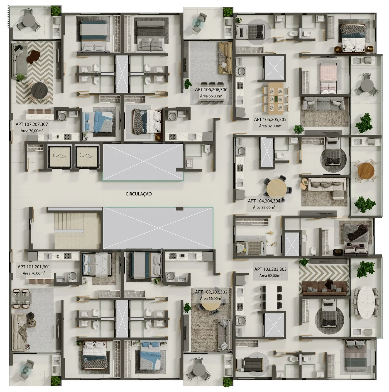 Planta do empreendimento