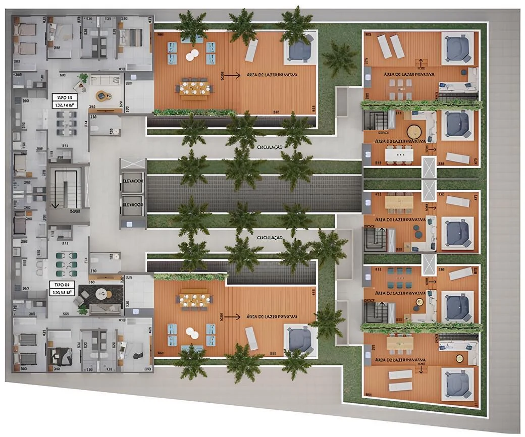 Planta do empreendimento