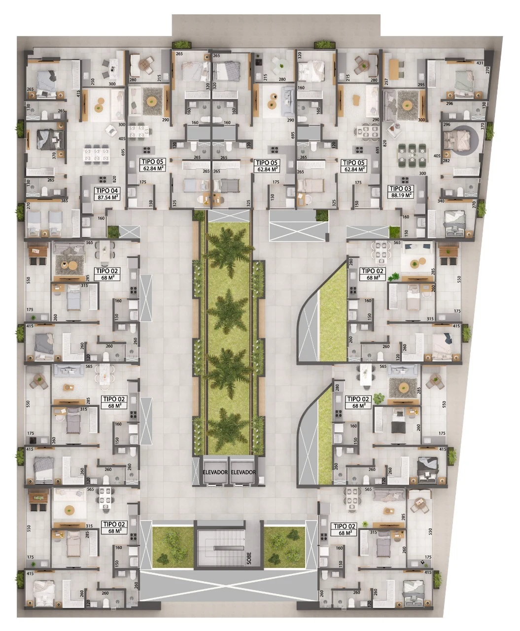 Planta do empreendimento