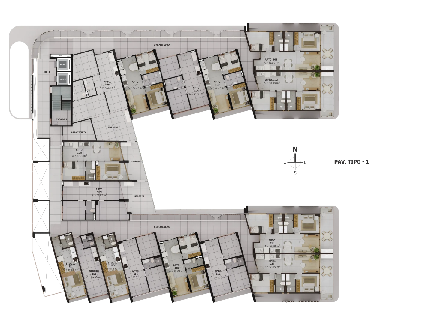 Planta do empreendimento