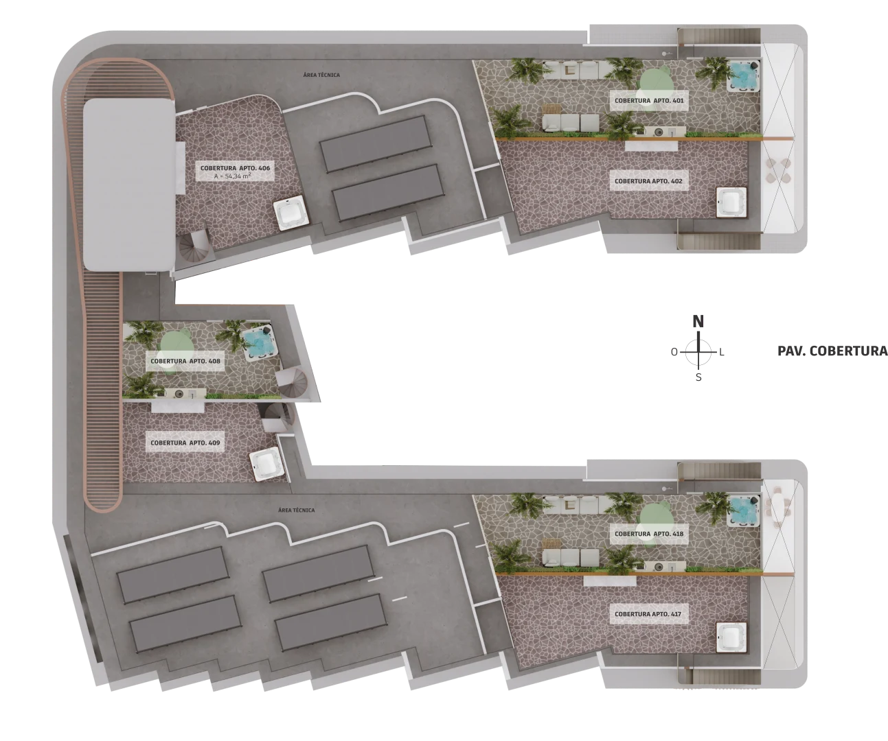 Planta do empreendimento