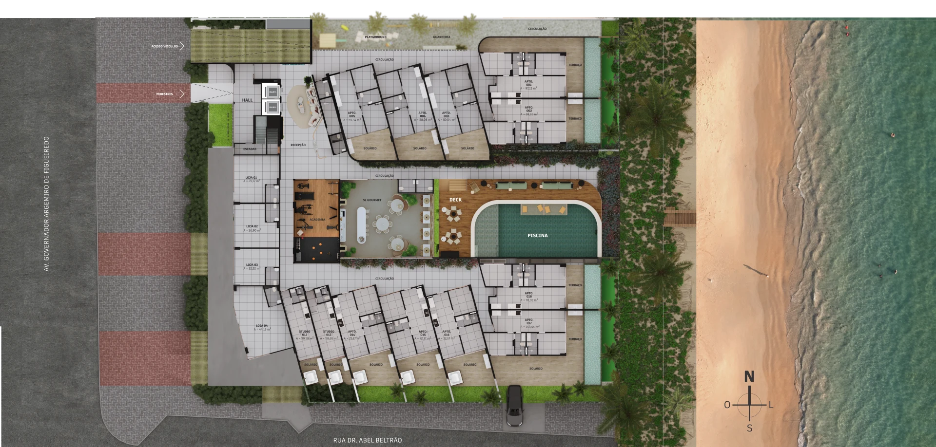 Planta do empreendimento