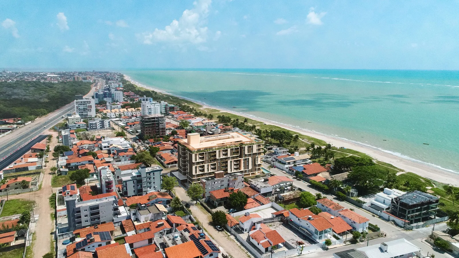 Localização — perspectiva do empreendimento no bairro