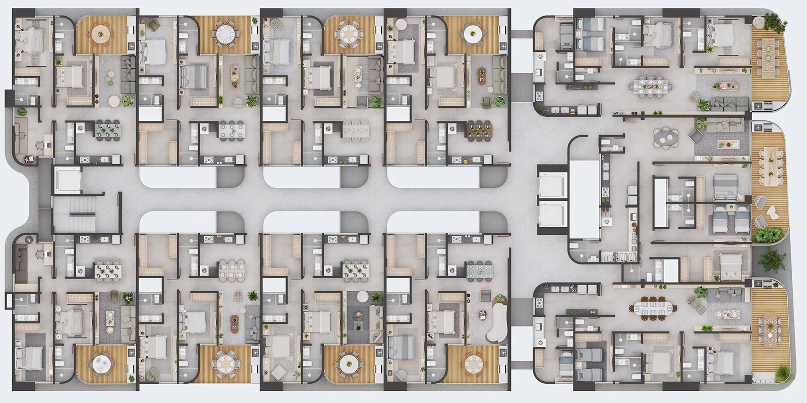 Planta do pavimento — referência pla3
