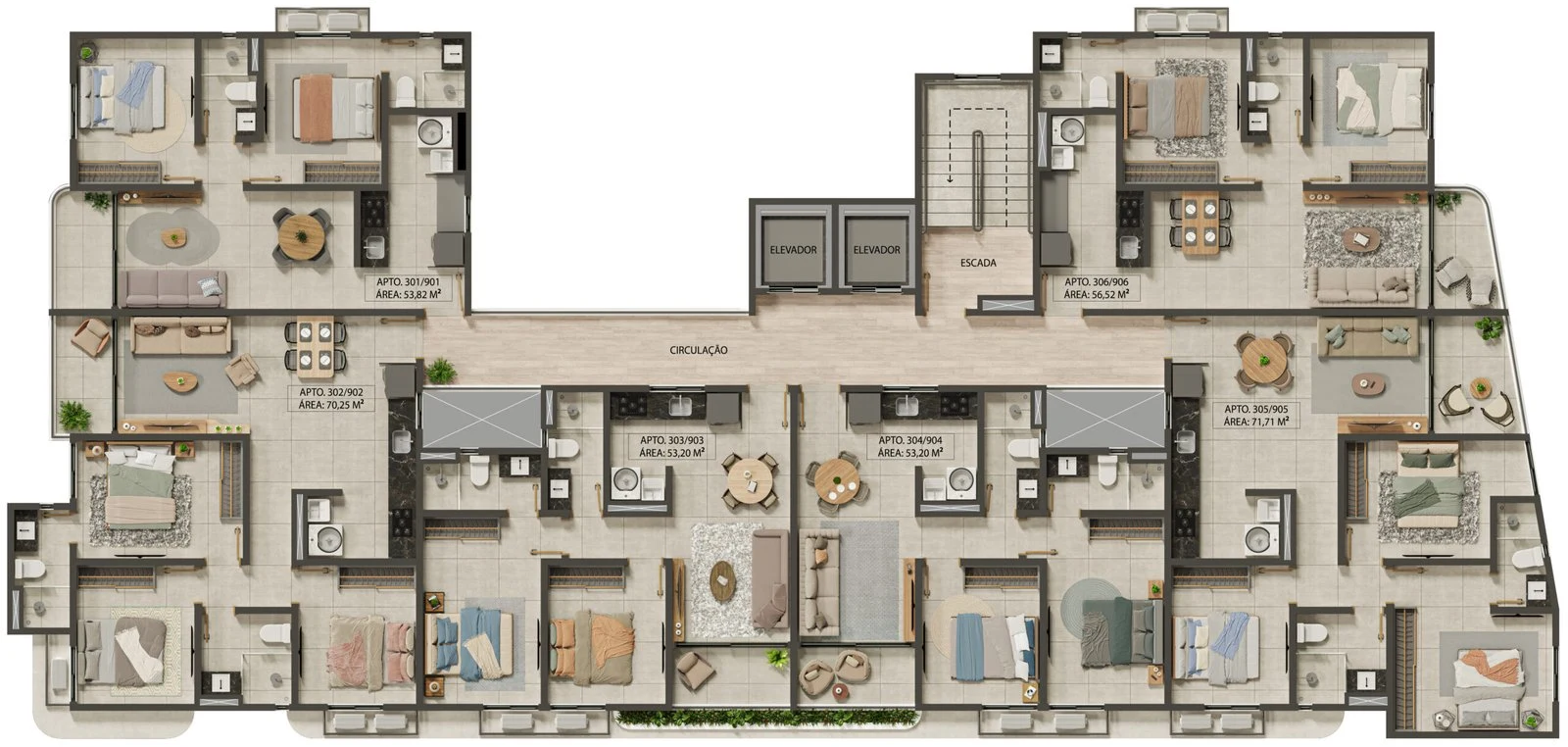 Planta do empreendimento