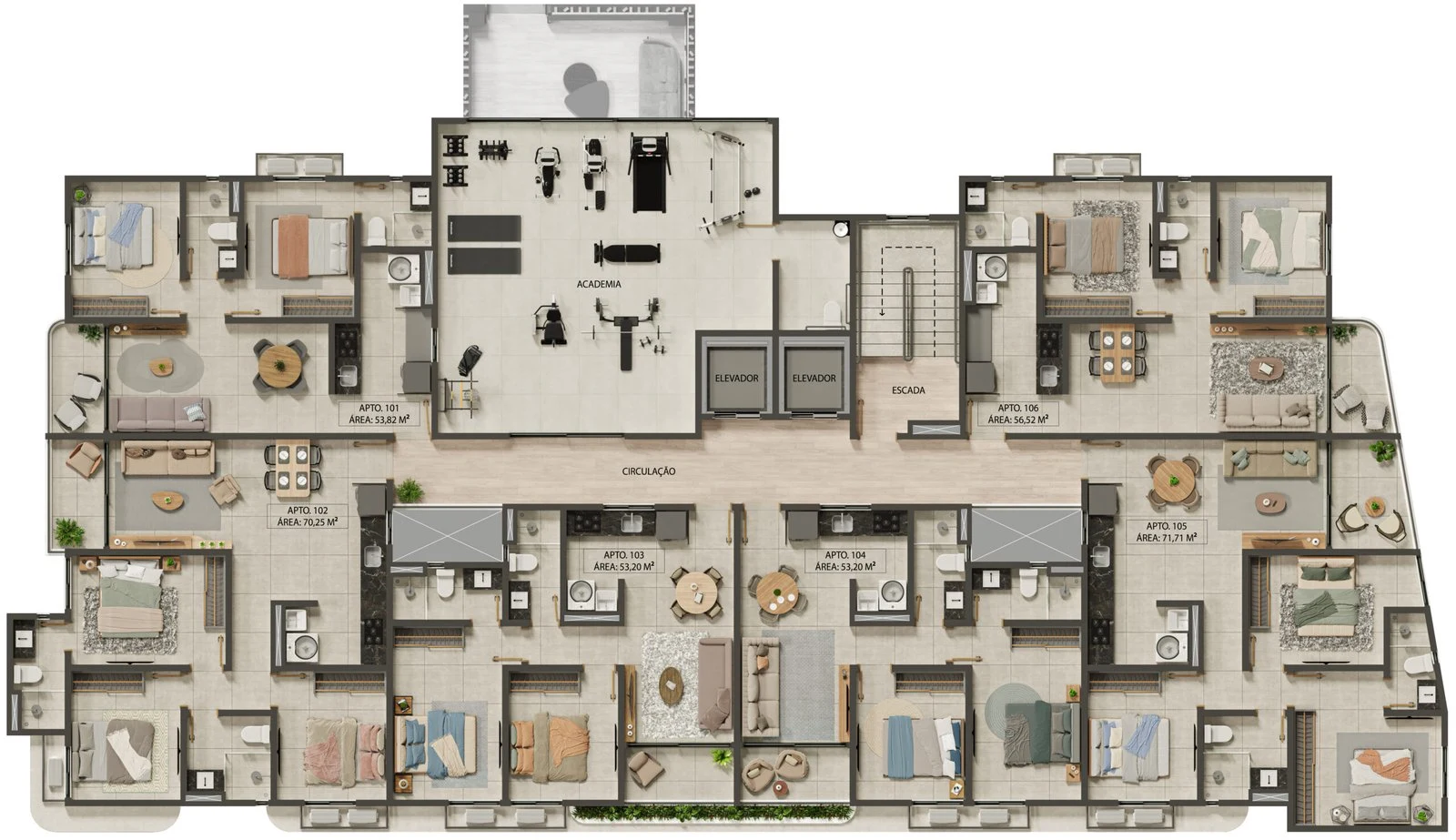 Planta do empreendimento