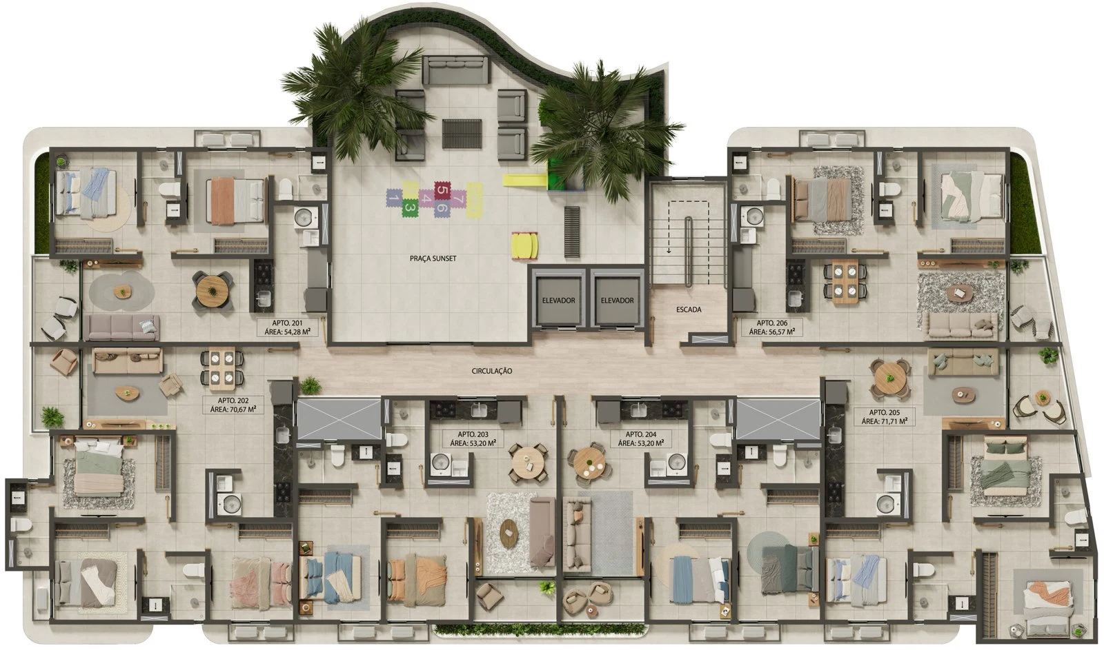 Planta do empreendimento