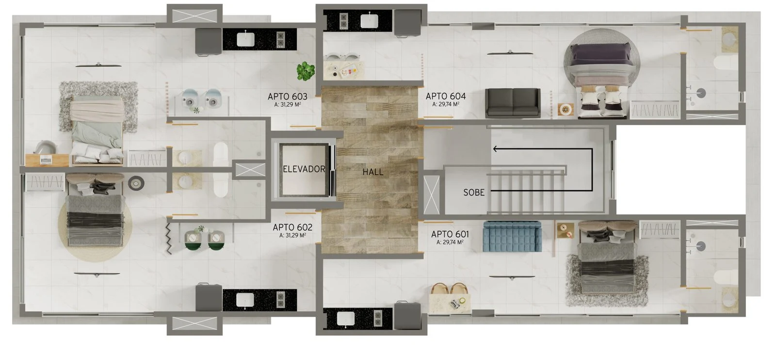 Planta do empreendimento