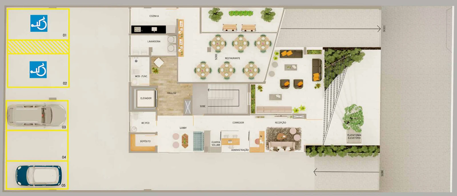 Planta do empreendimento