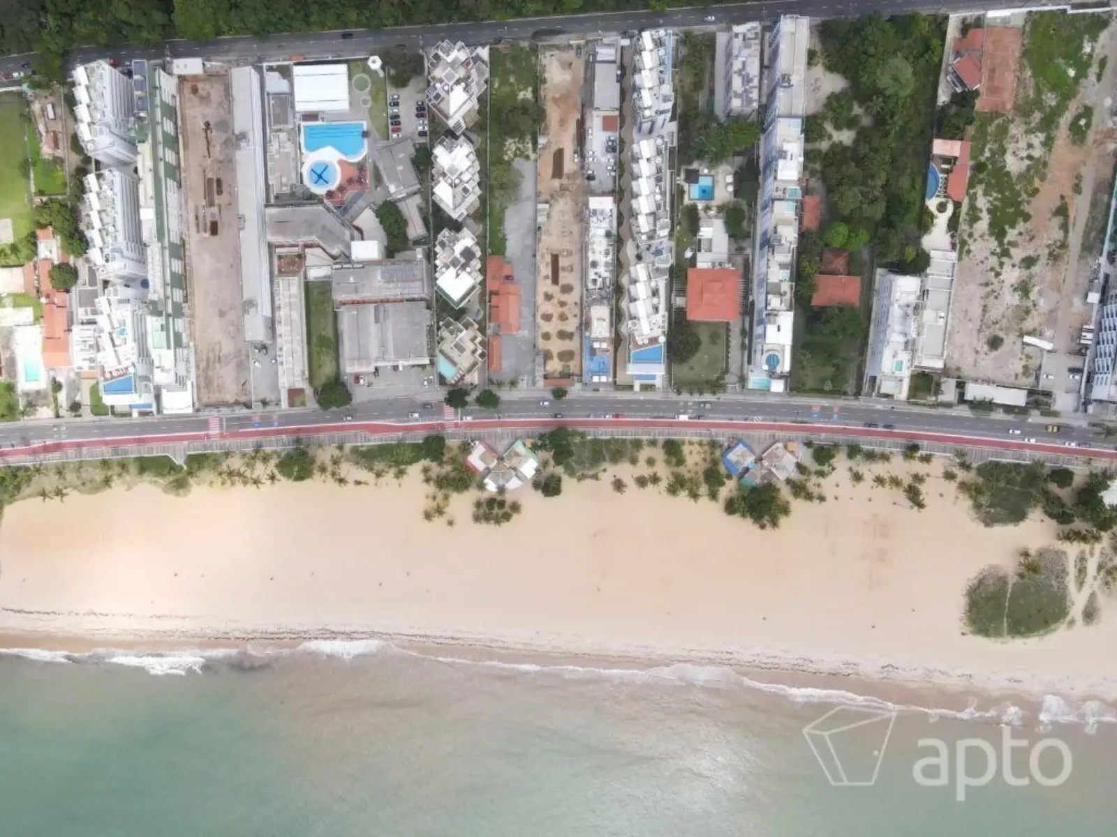 Localização — perspectiva aérea do entorno