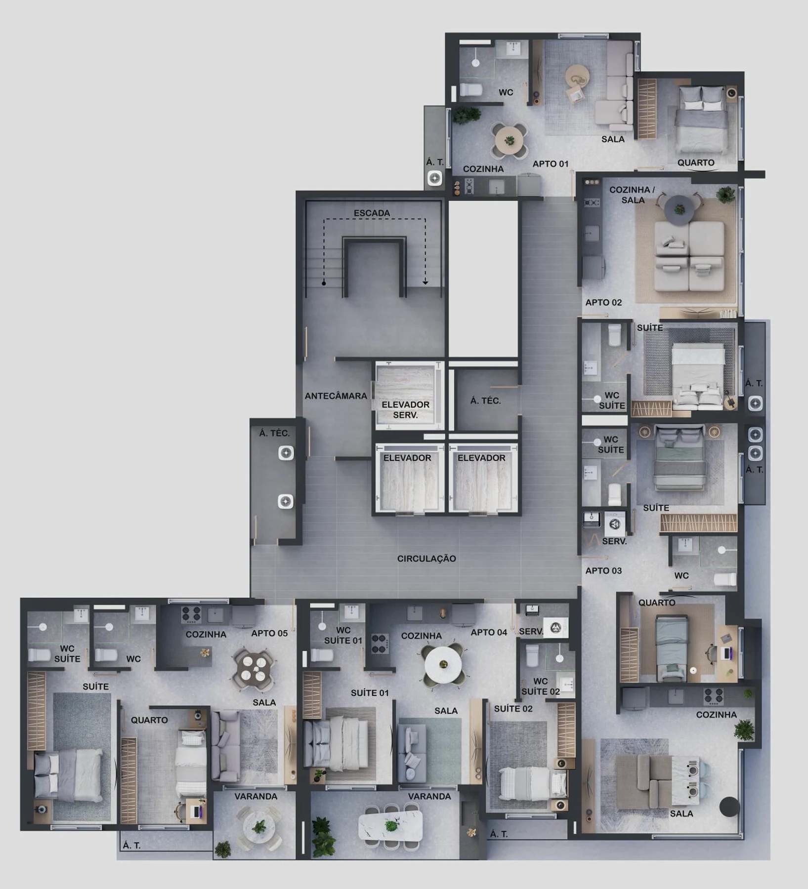 Planta do empreendimento