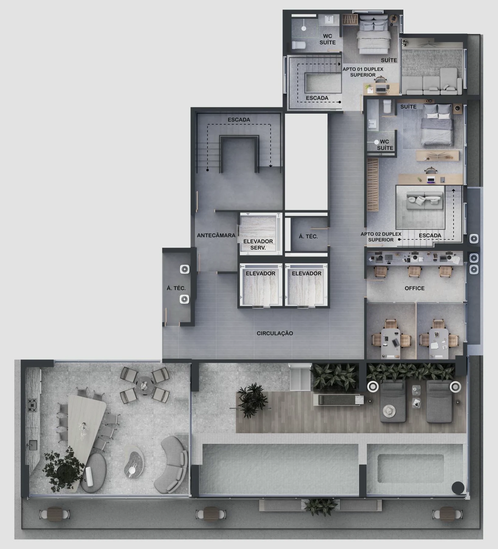 Planta do empreendimento