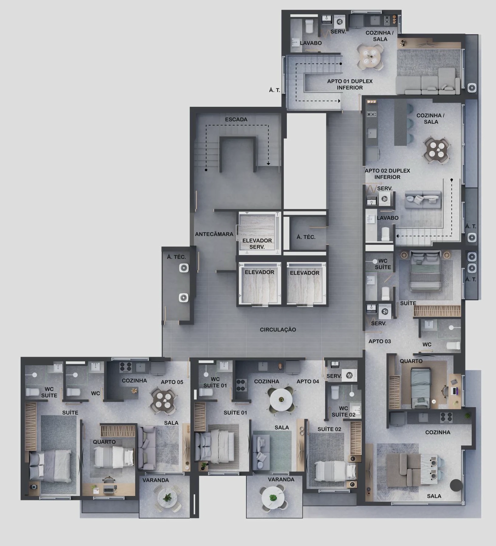 Planta do empreendimento