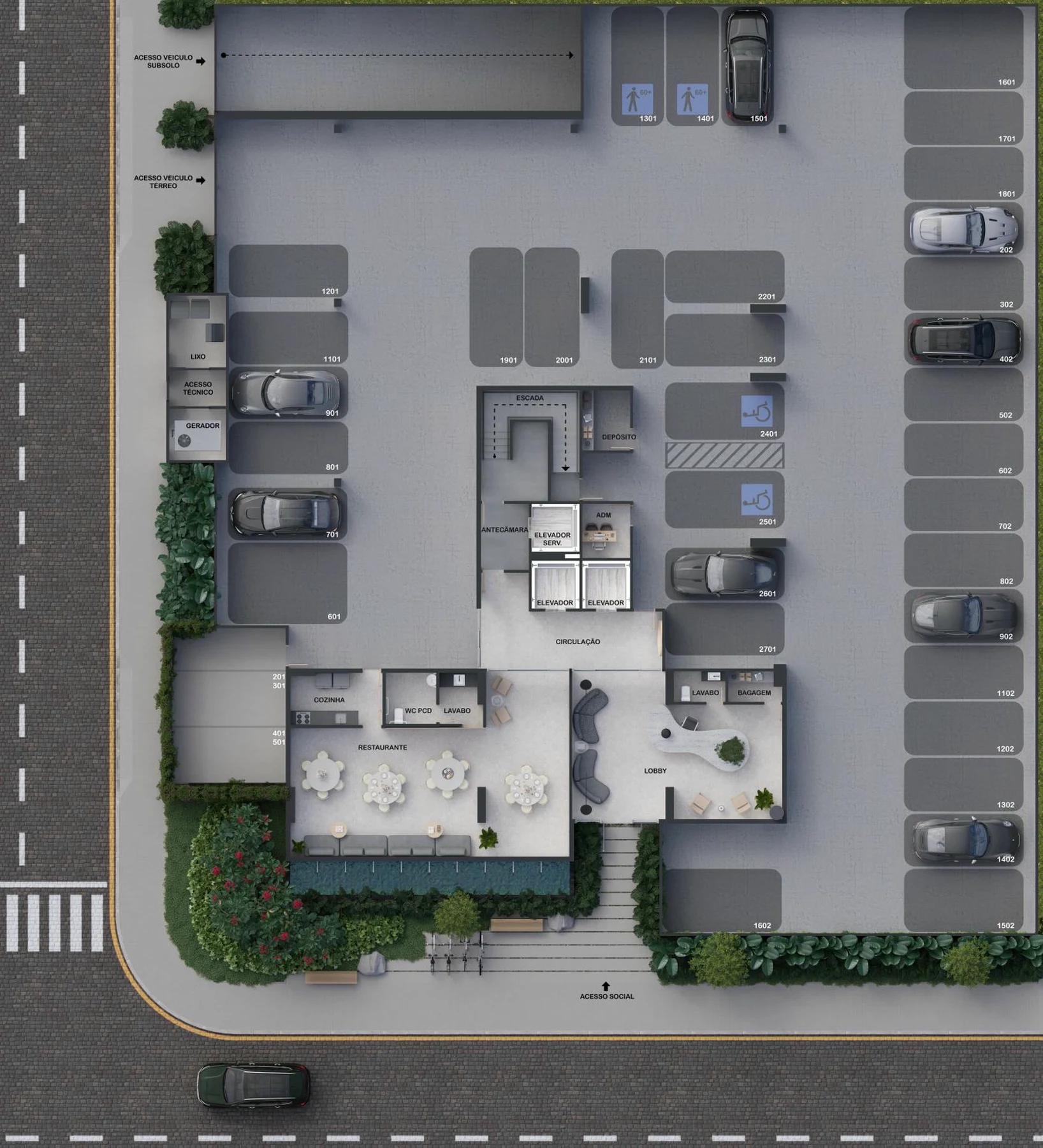 Planta do empreendimento