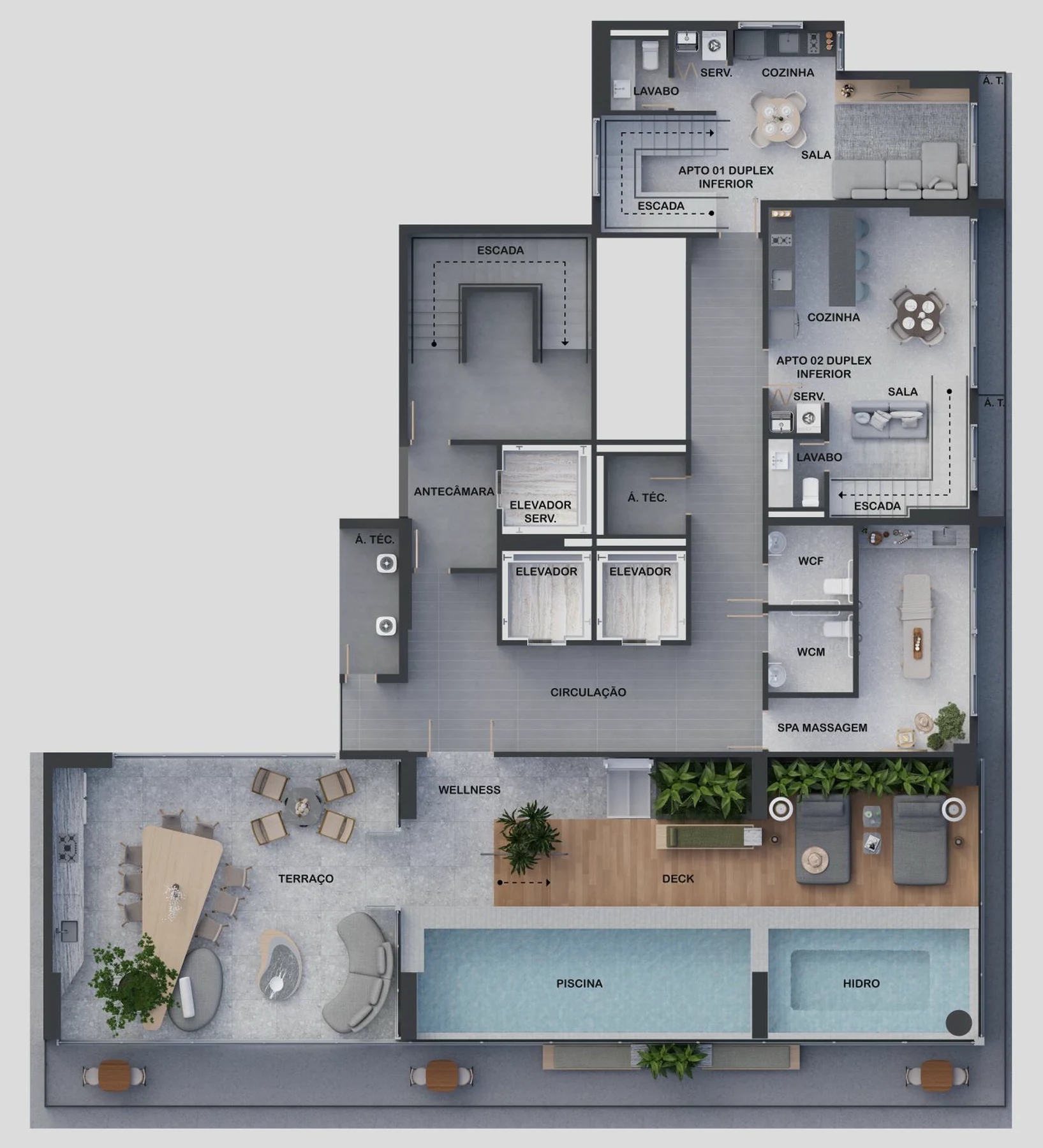 Planta do empreendimento