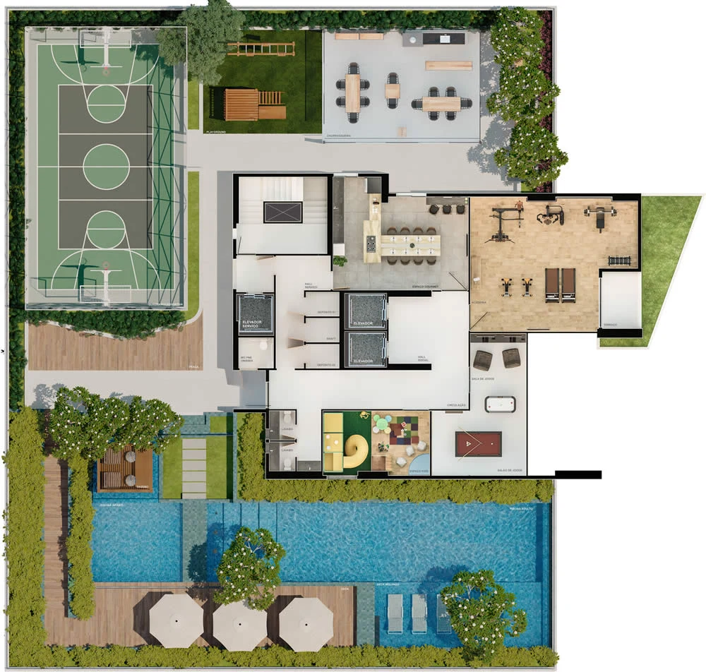 Planta do empreendimento