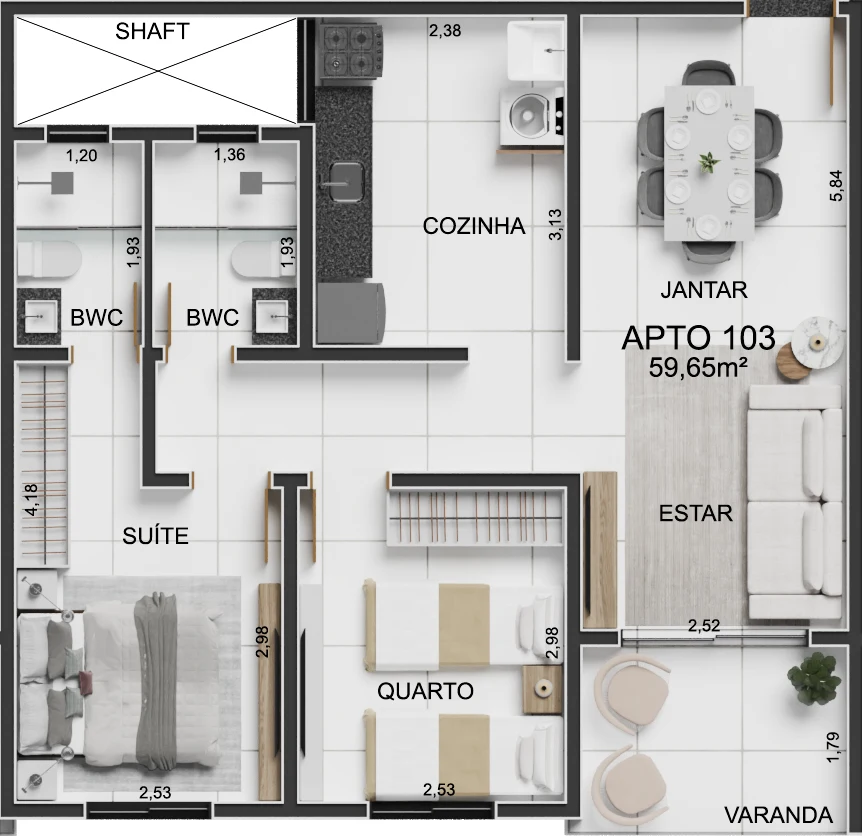 Planta do empreendimento