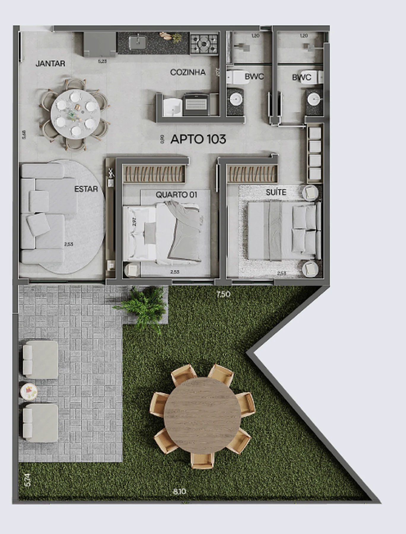 Planta do empreendimento