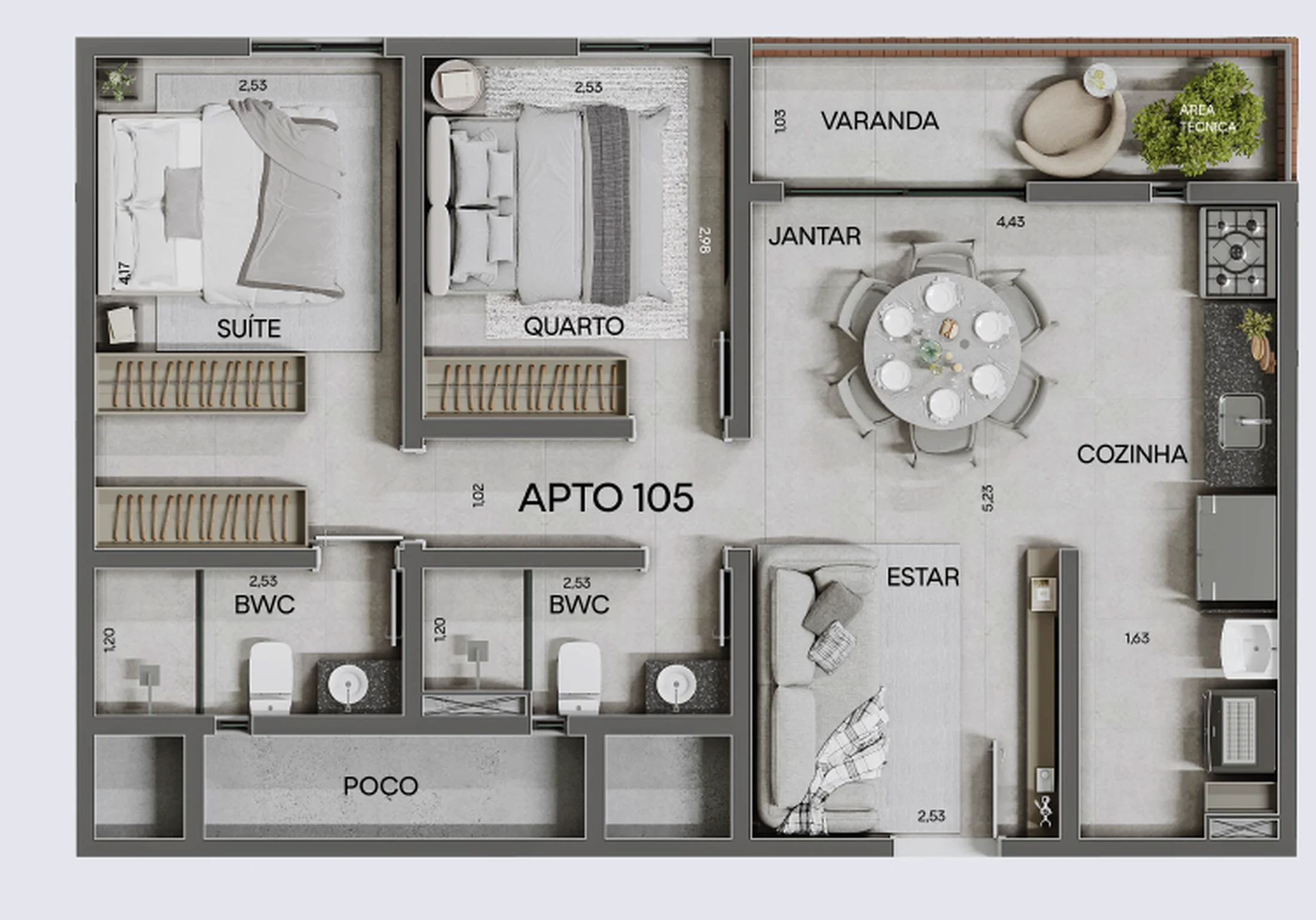 Planta do empreendimento