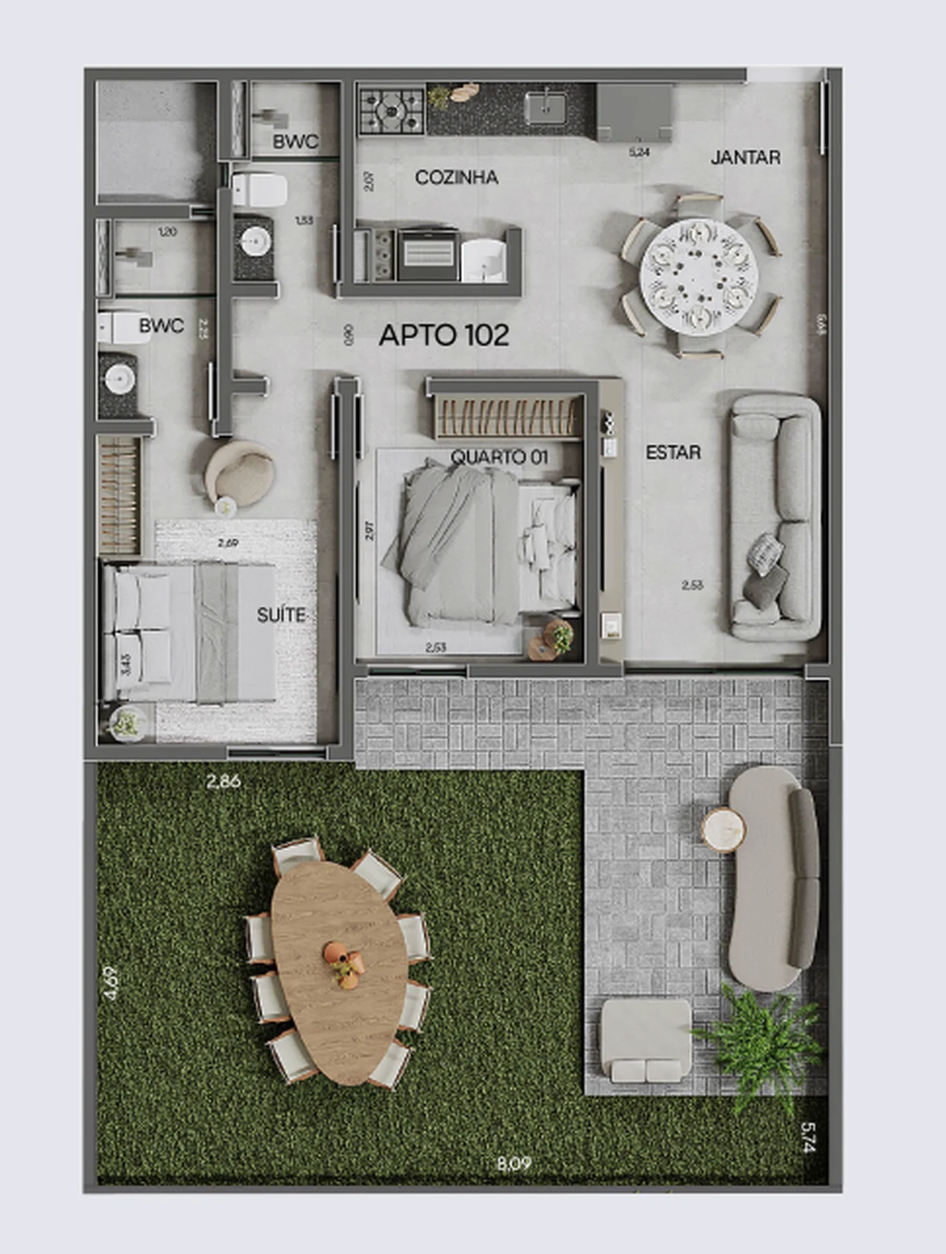 Planta do empreendimento