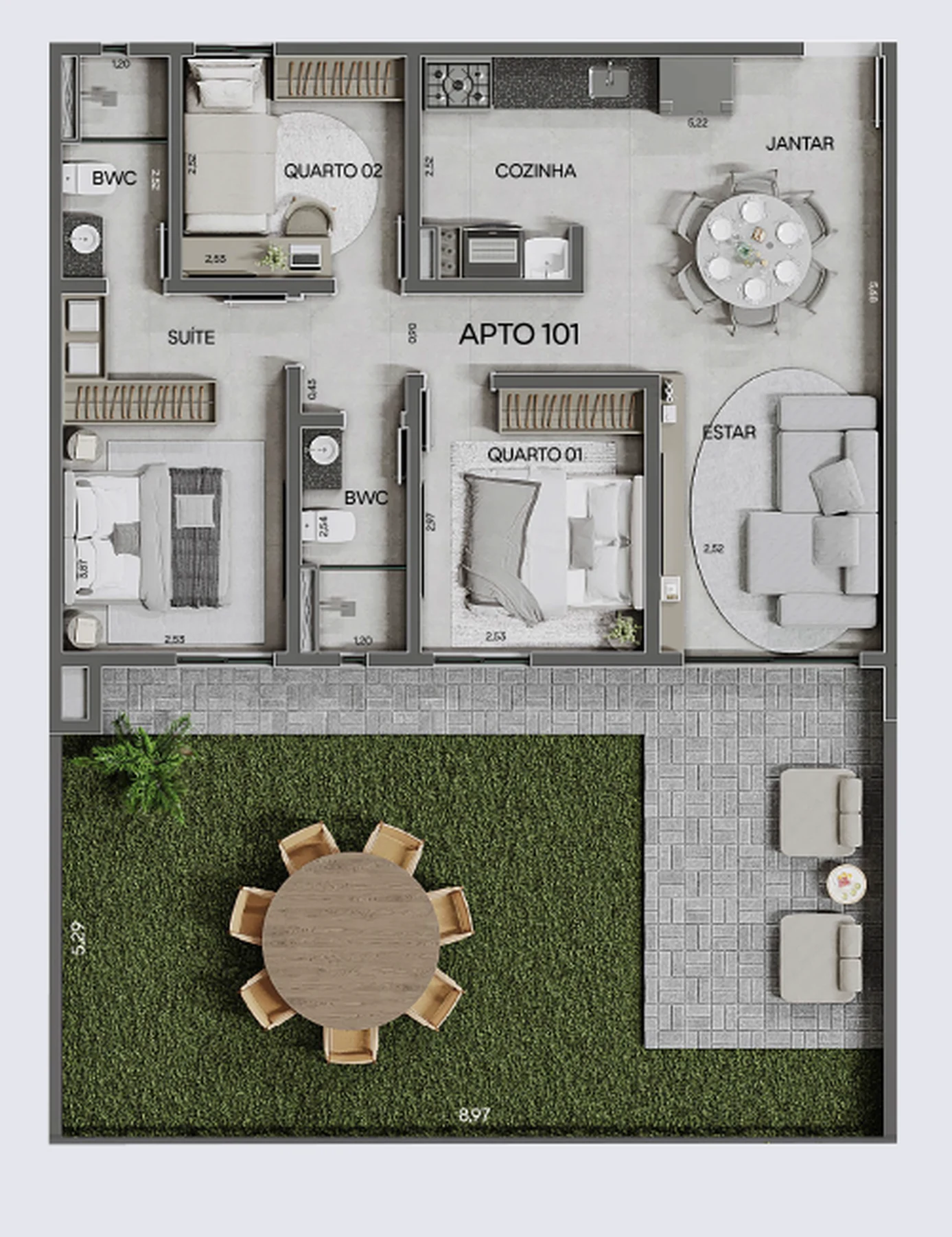 Planta do empreendimento