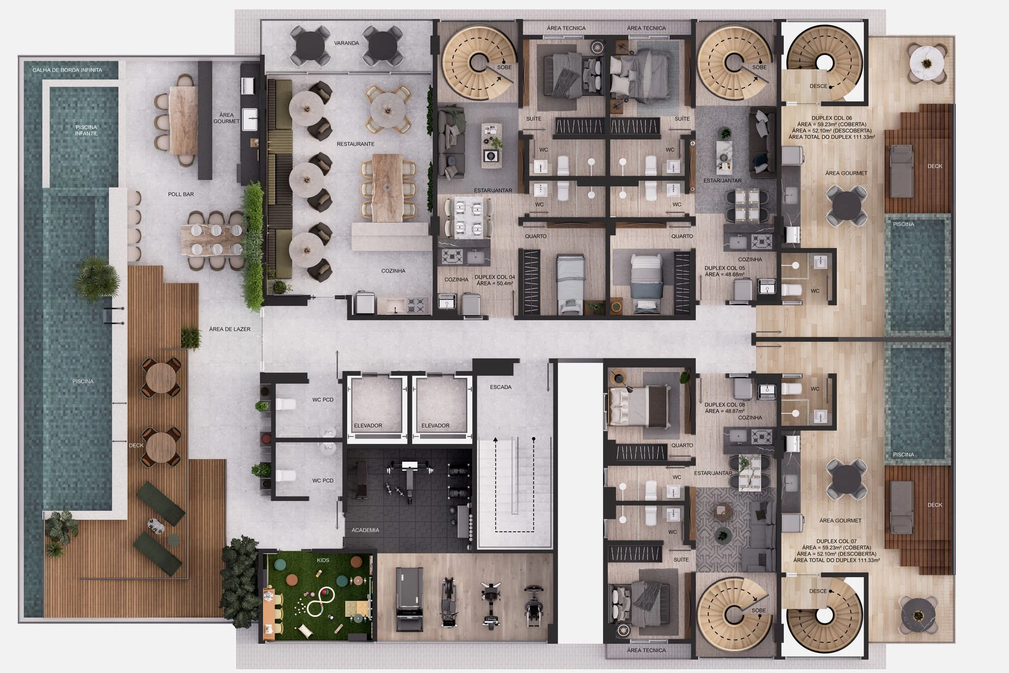 Planta do empreendimento