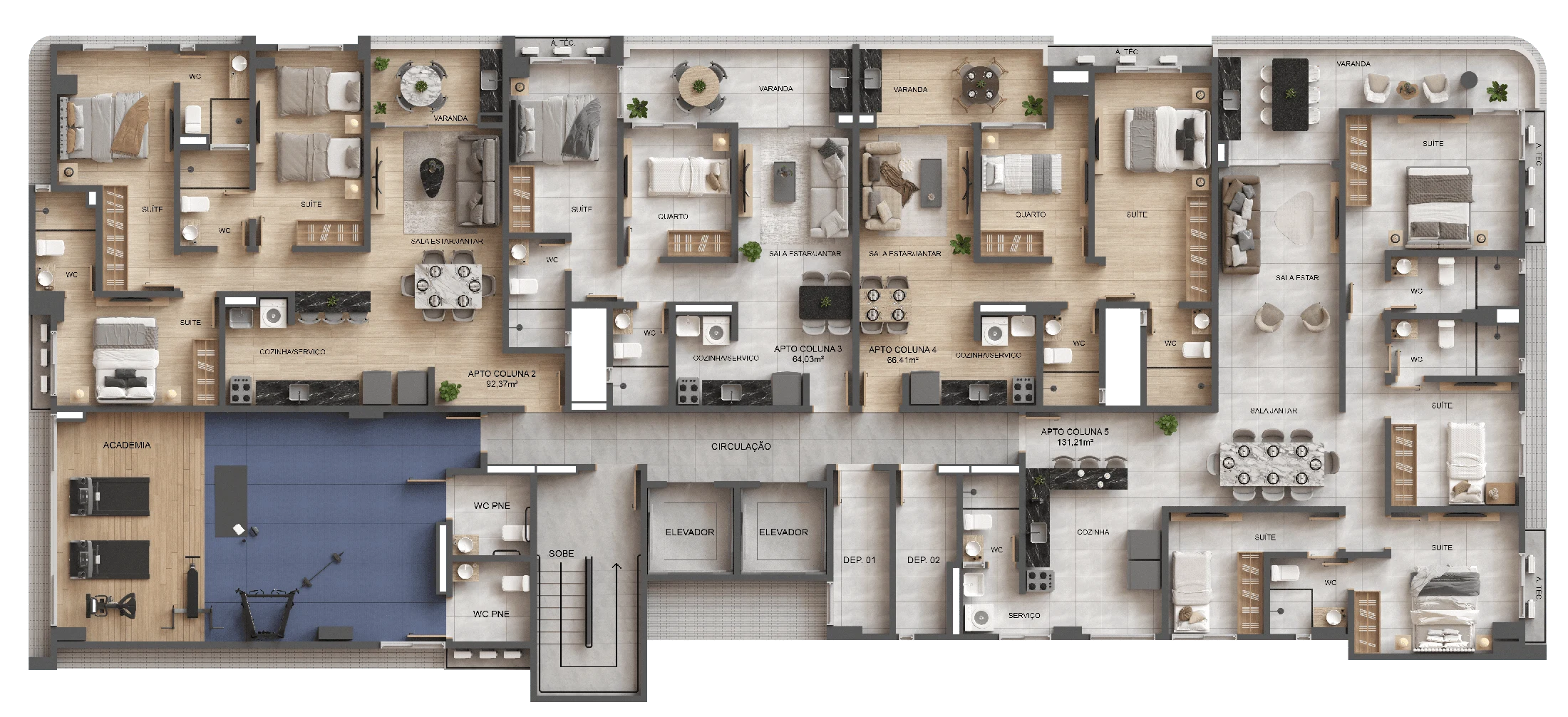 Planta do empreendimento